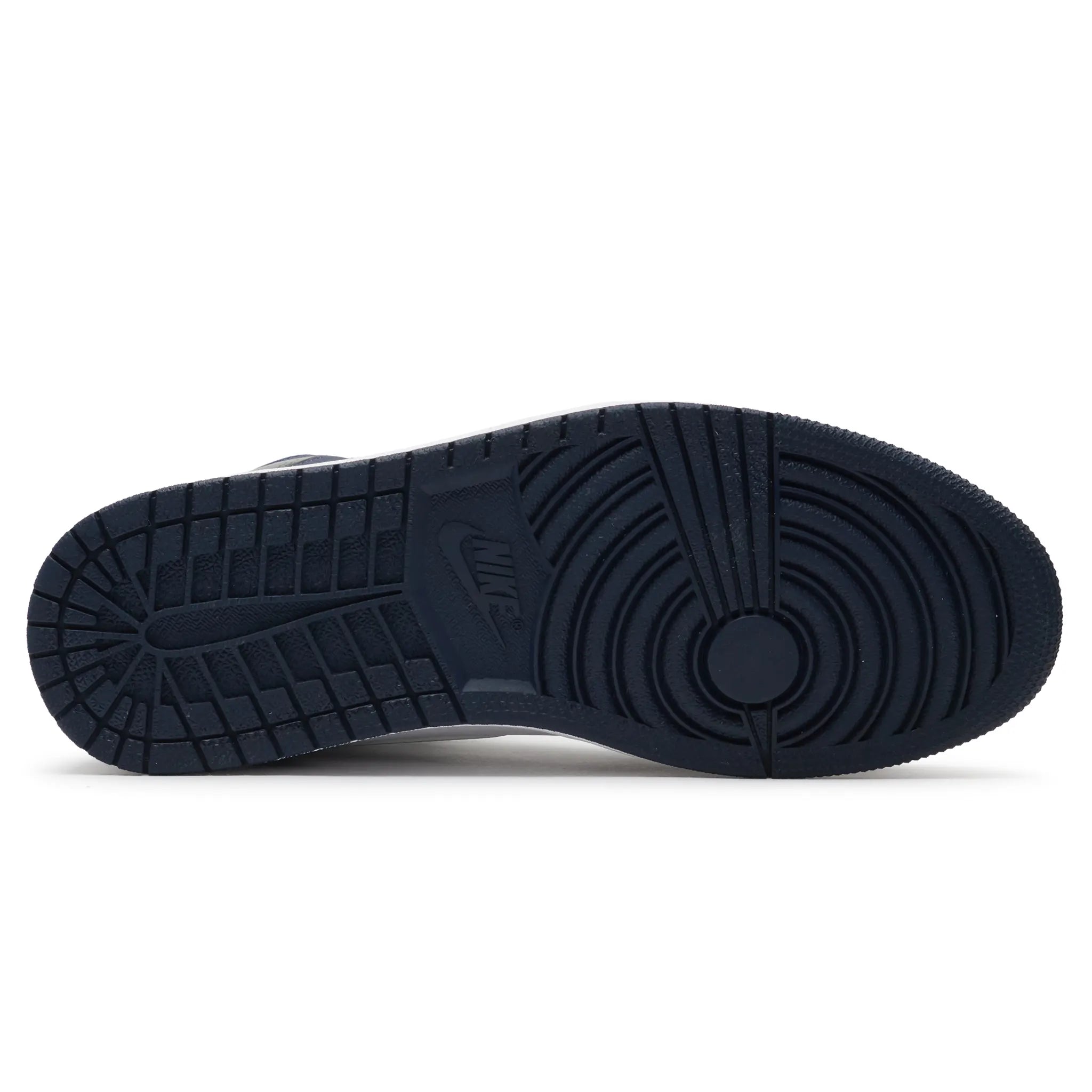 Sole View of Preloved - Air Jordan 1 Retro High CO.JP 'Midnight Navy' 2020 DC1788-100